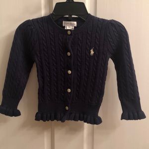 Ralph Lauren Cardigan Sweater.  NWT